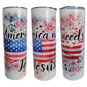 20 oz Glow in the dark tumbler